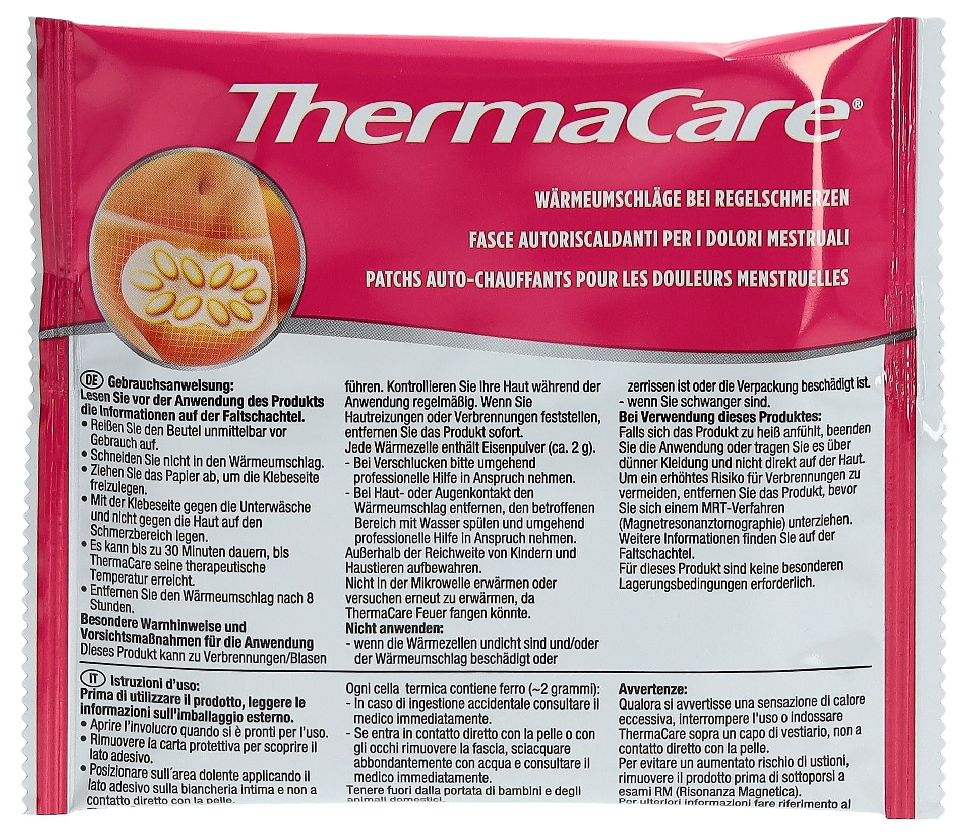THERMACARE Regelschmerzen Patch 2 Stk – Bild 5