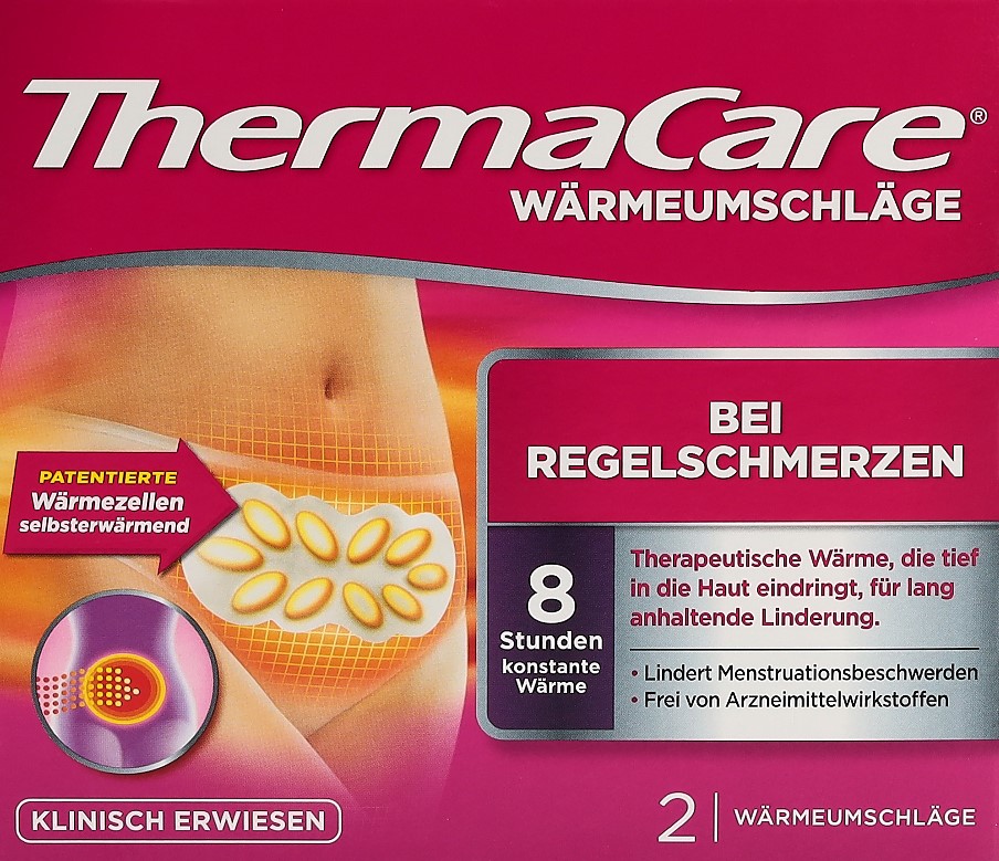THERMACARE Regelschmerzen Patch 2 Stk – Bild 2