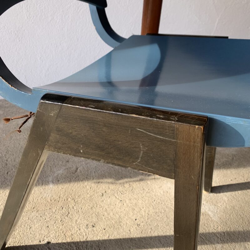 4er Set Stapelstühle Roland Rainer Modell P7 – Bild 8