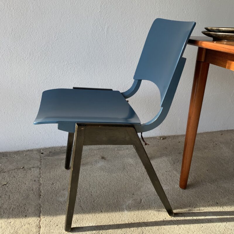 4er Set Stapelstühle Roland Rainer Modell P7 – Bild 6