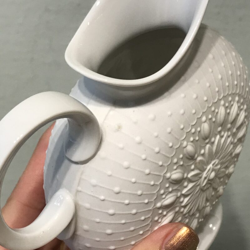 3er Set Vase Bisquitporzellan (422f) – Bild 9