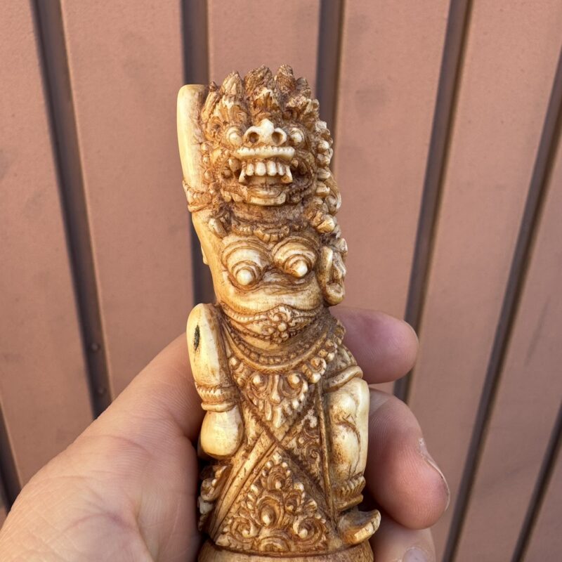 Figur / Dolchgriff Bein Bali (992k) – Bild 4