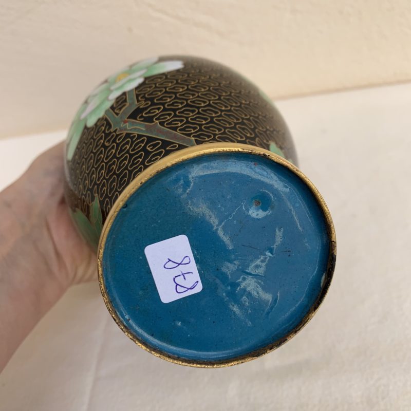 Cloisonné Vase (878) – Bild 8